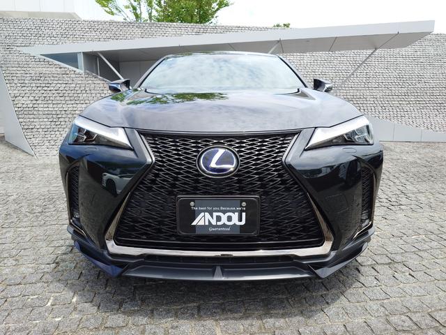 ＵＸ ＵＸ２５０ｈ　Ｆスポーツ　ＴＲＤエアロ＆マフラー・純正ナビマルチ・本革パワーシート・三眼ＬＥＤライト・オートハイビーム・パワーバックドア・レーダークルーズ・レクサスセーフティ・クリアランスソナー・ハンドルヒーター（7枚目）