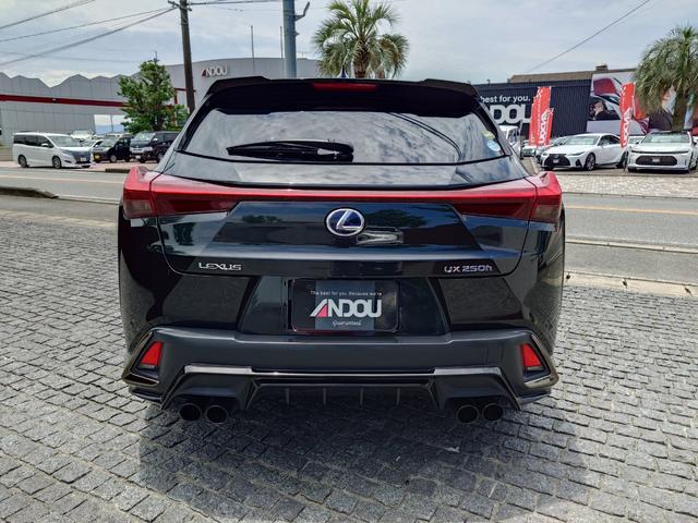 ＵＸ ＵＸ２５０ｈ　Ｆスポーツ　ＴＲＤエアロ＆マフラー・純正ナビマルチ・本革パワーシート・三眼ＬＥＤライト・オートハイビーム・パワーバックドア・レーダークルーズ・レクサスセーフティ・クリアランスソナー・ハンドルヒーター（8枚目）