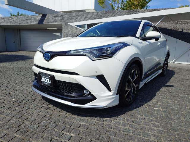 Ｃ－ＨＲ Ｇ　モデリスタエアロ・社外ナビ＆地デジ・バックモニター・ハーフレザーシート・シートヒーター・ＬＥＤライト＆フォグ・オートハイビーム・レーダークルーズ・クリアランスソナー・純正１８ＡＷ・ＥＴＣ（2枚目）