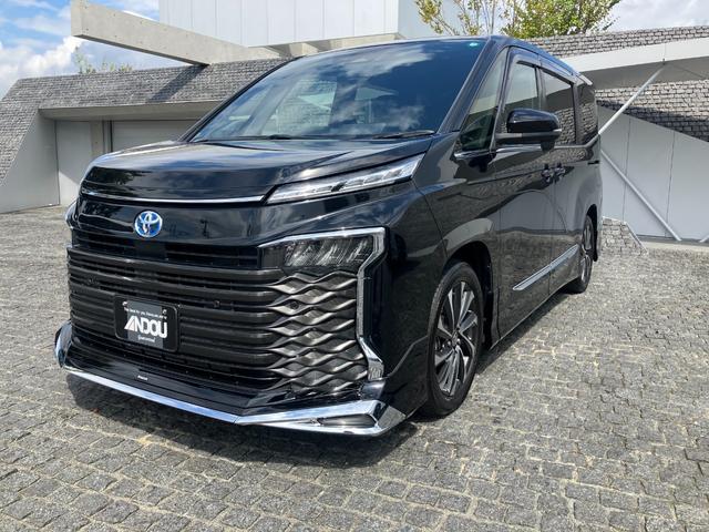 ヴォクシー ハイブリッドＳ－Ｚ　モデリスタエアロ・純正１０．５インチディスプレイオーディオ＆地デジ・フリップダウンモニター・パワーバックドア・両側オートスライドドア・ＬＥＤライト・純正１７ＡＷ・ハーフレザーシート・シートヒーター（2枚目）