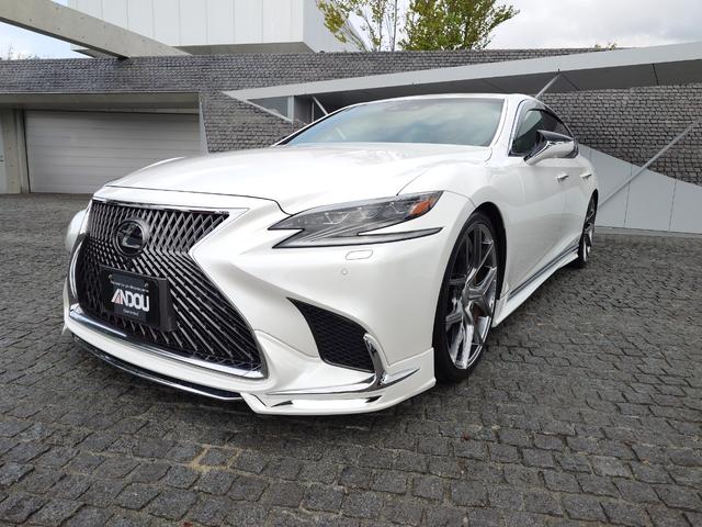 ＬＳ ＬＳ５００ｈ　Ｉパッケージ　ＷＡＬＤエアロ＆２２ＡＷ・パノラミックビューモニター・黒革エアーシート・サンルーフ・デジタルインナーミラー・パワートランク・ＨＵＤ・ＬＥＤライト・ＢＳＭ・レクサスセーフティ・パドルシフト・純正ドラレコ（2枚目）