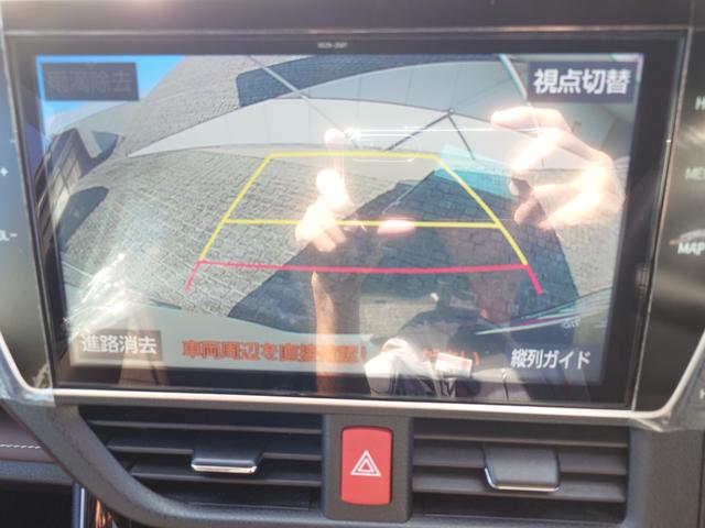 エスクァイア ハイブリッドＧｉ　プレミアムパッケージ　モデリスタエアロ・純正１０インチナビ・フリップダウンモニター・パワーバックドア・ハーフレザーシート・シートヒーター・両側オートスライドドア・プリクラッシュセーフティ・ＬＤＡ・オートクルーズ（17枚目）