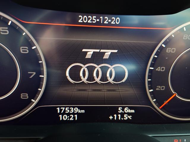 ＴＴクーペ ２．０ＴＦＳＩ　Ｓラインパッケージ　純正ナビ＆地デジ・バーチャルコックピット・オプション１９ＡＷ・ハーフレザーシート・ＬＥＤライト・パドルシフト・アドバンスドキー・ＥＴＣ（15枚目）