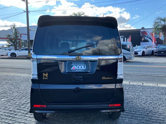 Ｎ－ＢＯＸカスタム Ｇ・Ｌパッケージ　社外ナビ＆地デジ・オートスライドドア・キセノンライト・純正１４ＡＷ・ベンチシート・スマートキー・オートエアコン・ＥＴＣ・フォグ・Ｗエアバッグ・ＡＢＳ（8枚目）