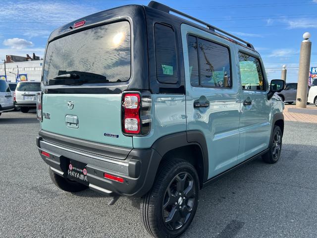 フレアクロスオーバー ZS 衝突被害軽減ブレーキ/障害物センサー/シートヒーター/ステアリングスイッチ/レーダークルーズコントロール/助手席下収納BOX/革巻きハンドル/革巻きシフトノブ/LEDライト/フォグランプ/キーレス2個(5枚目)