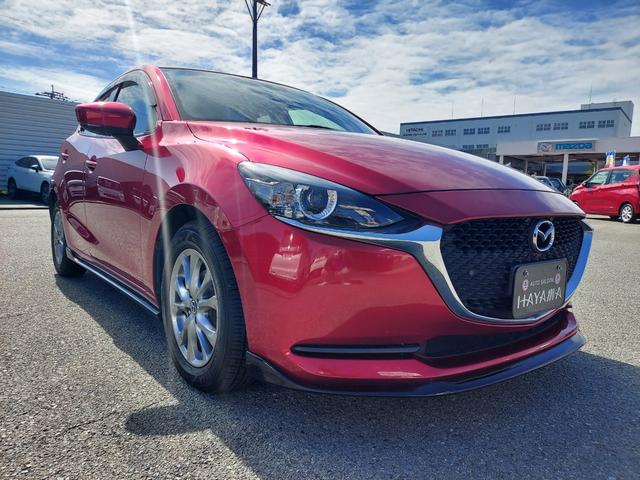 MAZDA2 XDプロアクティブ 純正メモリーナビ(フルセグ・DVD・CD・ラジオ・BT)/純正アンダースポイラー(前・横・後)/LEDヘッドライト/オートライト/シートヒーター(前)/ステアリングスイッチ/TVキット/スマートキー(4枚目)