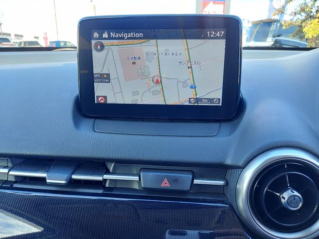 MAZDA2 XDプロアクティブ 純正メモリーナビ(フルセグ・DVD・CD・ラジオ・BT)/純正アンダースポイラー(前・横・後)/LEDヘッドライト/オートライト/シートヒーター(前)/ステアリングスイッチ/TVキット/スマートキー(11枚目)