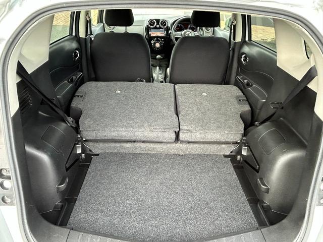 ノート X 純正ナビケーション(フルセグTV・BT・FM・AM・AUX・DVD・CD)/ETC/アラウンドビューモニター/デジタルインナーミラー/純正ドラレコ(前・後)/障害物センサー/衝突被害軽減ブレーキ(34枚目)