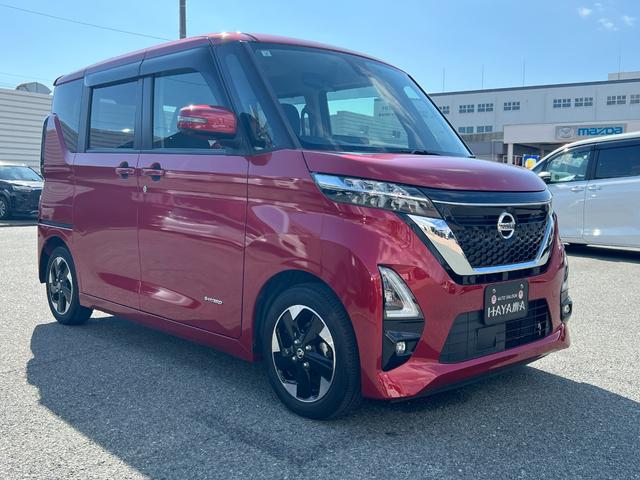 ルークス ハイウェイスター X 純正9インチナビ(フルセグTV・BT・DVD・FM・AM・AUX)/アラウンドビューモニター/両側パワースライドドア/純正ドラレコ/障害物センサー/衝突被害軽減ブレーキ/LEDヘッドライト/キーレス(3枚目)