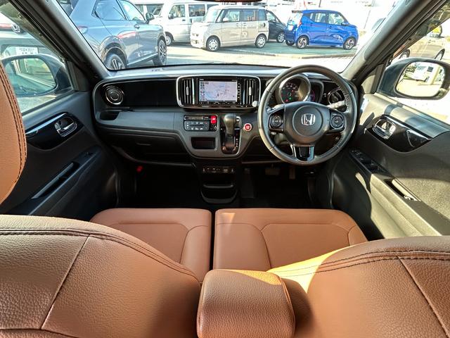 N-ONE プレミアムツアラーSSネオクラシックレーサーパッケジ ギャザス7インチメモリーナビ(フルセグTV・CD・DVD・ラジオ・BT)/前席シートヒーター/ETC/専用装備(ボンネットストライプ・チェッカーデカール/15インチAW・タンカラーコンビシート)(38枚目)