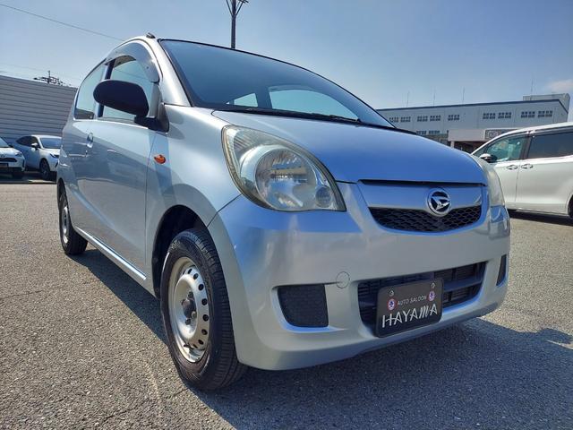 ミラ TX 社外ナビMDV-L500(CD・DVD・フルセグ)/キーレス/ライトレベライザー/マニュアルエアコン/セキュリティシステム/盗難防止装置/ベンチシート(3枚目)