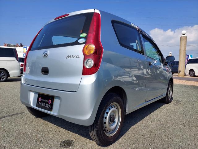 ミラ TX 社外ナビMDV-L500(CD・DVD・フルセグ)/キーレス/ライトレベライザー/マニュアルエアコン/セキュリティシステム/盗難防止装置/ベンチシート(5枚目)