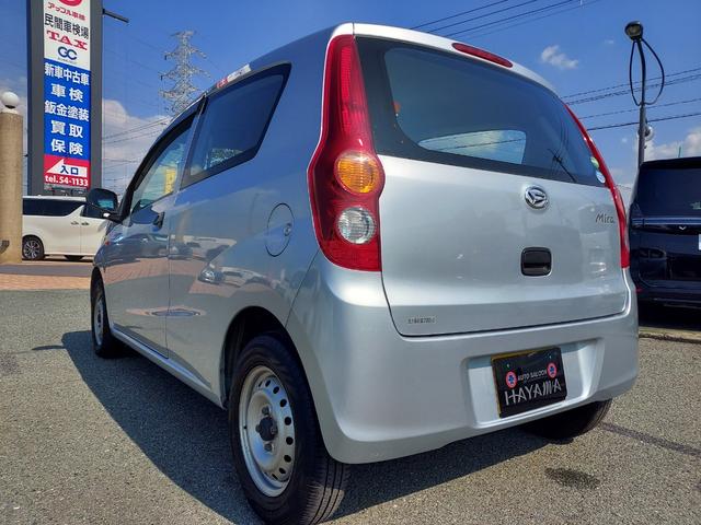 ミラ TX 社外ナビMDV-L500(CD・DVD・フルセグ)/キーレス/ライトレベライザー/マニュアルエアコン/セキュリティシステム/盗難防止装置/ベンチシート(7枚目)