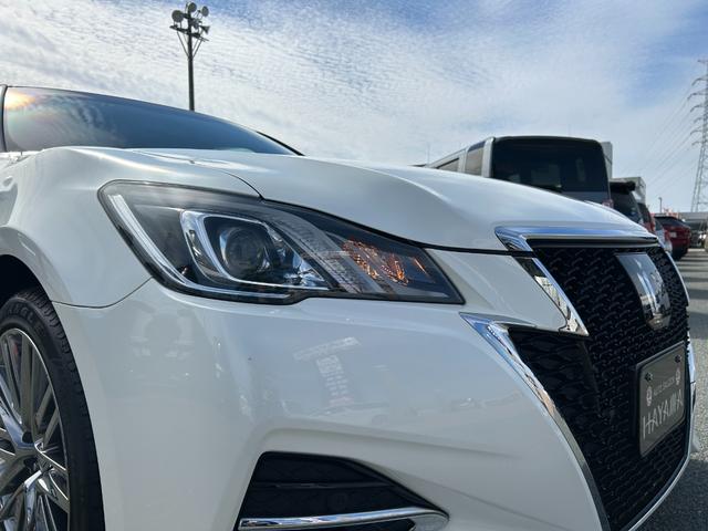 クラウンハイブリッド アスリートＳ　純正ナビ（フルセグＴＶ・ＢＴ・ラジオ・ＣＤ・ＤＶＤ）／バックカメラ／クルーズコントロール／ＥＴＣ／ステアリングスイッチ／純正１８インチＡＷ／ＬＥＤヘッドライト／前席パワーシート／コーナーセンサー（46枚目）