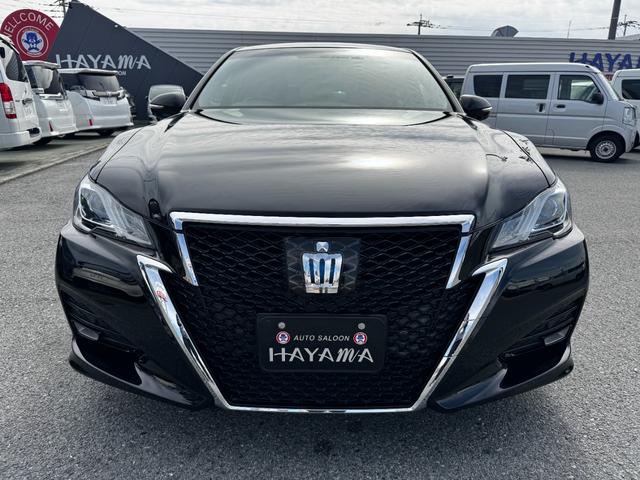 クラウンハイブリッド アスリートＳ　純正ナビゲーション（フルセグＴＶ・ＢＴ・ＡＵＸ・ＣＤ・ＤＶＤ・ＡＭ・ＦＭ）クルーズコントロール／横滑り防止装置／障害物センサー／ＥＴＣ／バックカメラ／パワーシート（前席）／ＭＴモード／スマートキー（2枚目）