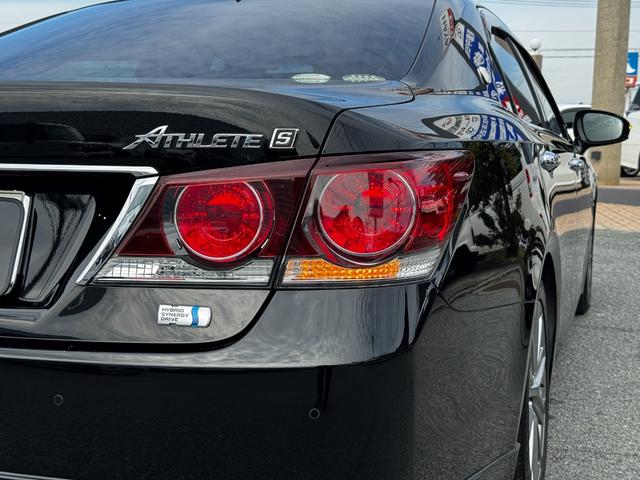 クラウンハイブリッド アスリートＳ　純正ナビゲーション（フルセグＴＶ・ＢＴ・ＡＵＸ・ＣＤ・ＤＶＤ・ＡＭ・ＦＭ）クルーズコントロール／横滑り防止装置／障害物センサー／ＥＴＣ／バックカメラ／パワーシート（前席）／ＭＴモード／スマートキー（49枚目）