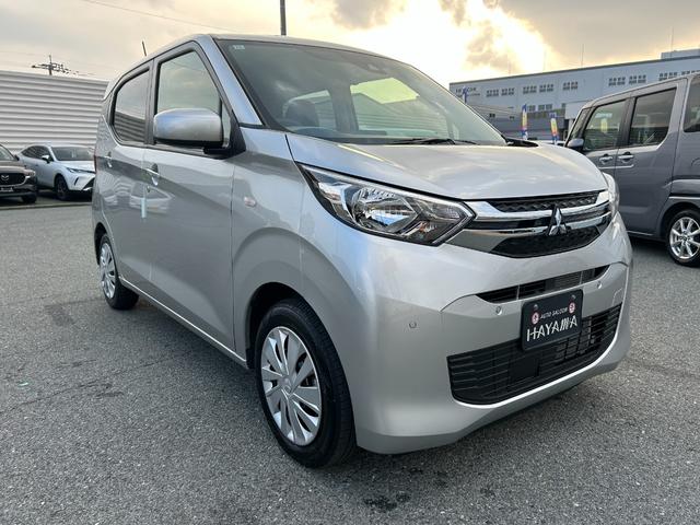 ｅＫワゴン Ｇ　ｅ－Ａｓｓｉｓｔ（衝突被害軽減ブレーキ・車線逸脱警報）／クリアランスソナー（前・後）／タッチパネルオートエアコン／シートヒーター（運・助）／プッシュスタート／アイドリングストップ／ライトレベライザー（3枚目）