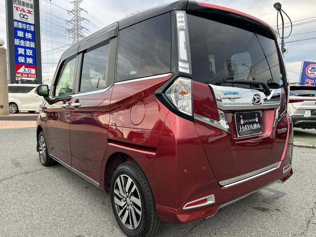 トール カスタムＧ　リミテッドＩＩ　ＳＡＩＩＩ　社外メモリーナビ（ＡＶＩＣ－ＲＱ９０３）（フルセグＴＶ・ＢＴ・ＣＤ・ＤＶＤ・ラジオ）／全周囲カメラ／クルーズコントロール／前席シートヒーター／オートエアコン／スマートキー（２個）／社外フリップダウン（7枚目）