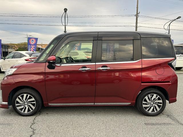 トール カスタムＧ　リミテッドＩＩ　ＳＡＩＩＩ　社外メモリーナビ（ＡＶＩＣ－ＲＱ９０３）（フルセグＴＶ・ＢＴ・ＣＤ・ＤＶＤ・ラジオ）／全周囲カメラ／クルーズコントロール／前席シートヒーター／オートエアコン／スマートキー（２個）／社外フリップダウン（8枚目）