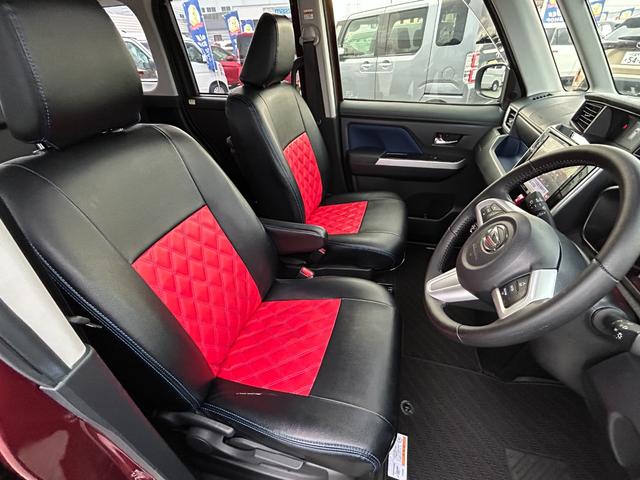 トール カスタムＧ　リミテッドＩＩ　ＳＡＩＩＩ　社外メモリーナビ（ＡＶＩＣ－ＲＱ９０３）（フルセグＴＶ・ＢＴ・ＣＤ・ＤＶＤ・ラジオ）／全周囲カメラ／クルーズコントロール／前席シートヒーター／オートエアコン／スマートキー（２個）／社外フリップダウン（12枚目）