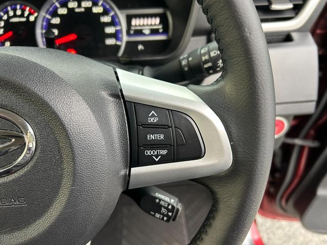 トール カスタムＧ　リミテッドＩＩ　ＳＡＩＩＩ　社外メモリーナビ（ＡＶＩＣ－ＲＱ９０３）（フルセグＴＶ・ＢＴ・ＣＤ・ＤＶＤ・ラジオ）／全周囲カメラ／クルーズコントロール／前席シートヒーター／オートエアコン／スマートキー（２個）／社外フリップダウン（16枚目）