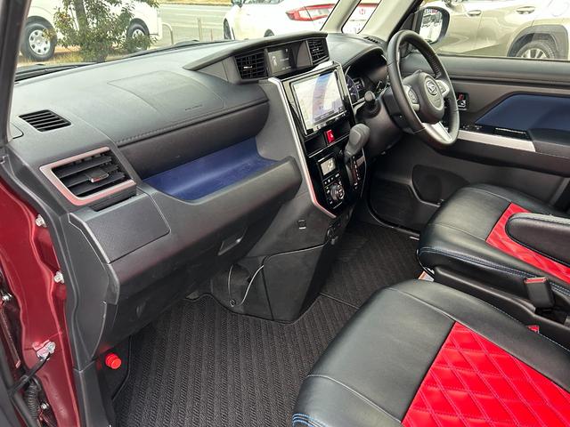 トール カスタムＧ　リミテッドＩＩ　ＳＡＩＩＩ　社外メモリーナビ（ＡＶＩＣ－ＲＱ９０３）（フルセグＴＶ・ＢＴ・ＣＤ・ＤＶＤ・ラジオ）／全周囲カメラ／クルーズコントロール／前席シートヒーター／オートエアコン／スマートキー（２個）／社外フリップダウン（41枚目）