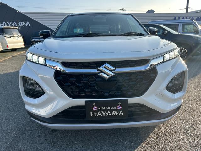 フロンクス ベースグレード　９インチ純正ナビ（ＢＴ・ラジオ・カープレイ）／電動パーキング／シートヒーター／全周囲モニターカメラ／クルーズコントロール／スズキセーフティーサポート／ワイヤレス充電／ヘッドアップディスプレイ（2枚目）