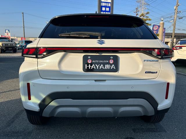 フロンクス ベースグレード　９インチ純正ナビ（ＢＴ・ラジオ・カープレイ）／電動パーキング／シートヒーター／全周囲モニターカメラ／クルーズコントロール／スズキセーフティーサポート／ワイヤレス充電／ヘッドアップディスプレイ（6枚目）