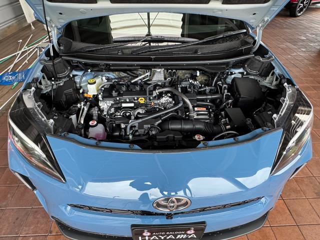 ヤリスクロス ハイブリッドＺ　８インチディスプレイオーディオ（フルセグＴＶ・Ａｐｐｌｅ　Ｃａｒｐｌａｙ・ナビ・Ｂｌｕｅｔｏｏｔｈ）パノラミックビューＭ／前席シートヒーター／ＥＴＣ２．０／ステアリングヒーター／オートハイビーム（35枚目）