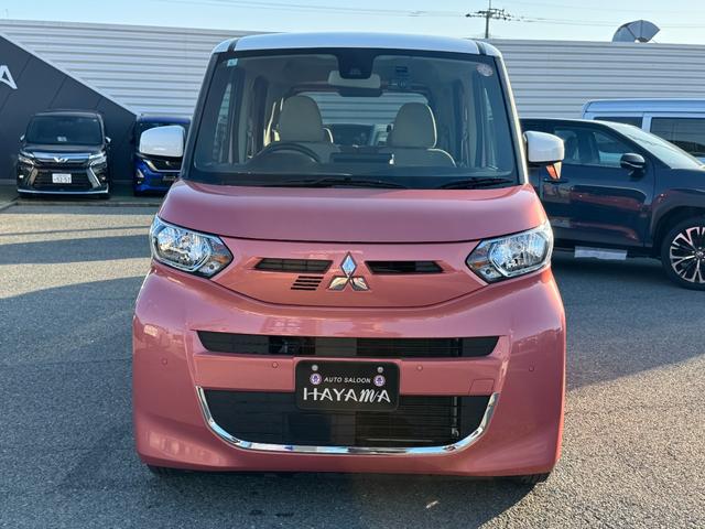 eKスペース G バックカメラ/片側パワースライドドア/スマートキー2個/プッシュスタート/i-stop/車線逸脱警報/前席シートヒーター/オートエアコン/リアサーキュレーター/衝突被害軽減ブレーキ/先行車発進知らせ(2枚目)