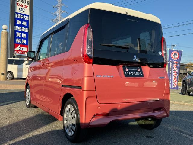 eKスペース G バックカメラ/片側パワースライドドア/スマートキー2個/プッシュスタート/i-stop/車線逸脱警報/前席シートヒーター/オートエアコン/リアサーキュレーター/衝突被害軽減ブレーキ/先行車発進知らせ(7枚目)