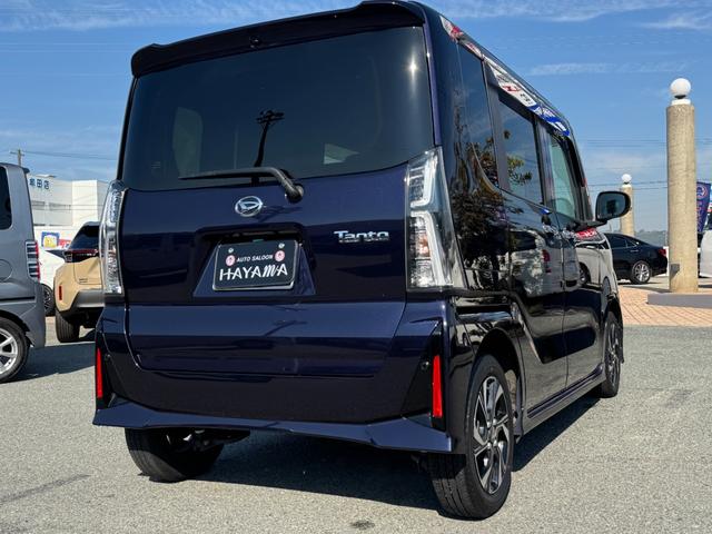 タント カスタムX 社外ナビ(CN-E330D)(ワンセグTV・BT・CD・ラジオ)/バックカメラ/電動パーキング/オートホールド/LEDヘッドライト/フォグランプ/オートエアコン/前席シートヒーター/コーナーセンサー(5枚目)