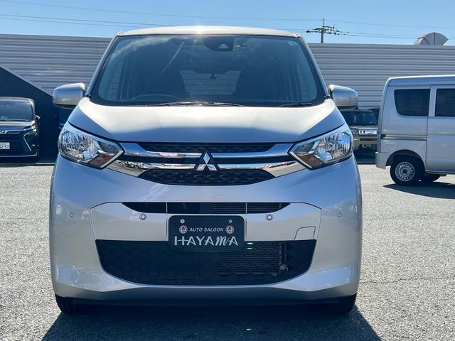 ｅＫワゴン Ｍ　純正オーディオ／ステアリングスイッチ／アイドリングストップ／セーフティーシールド／ライトレベライザー／オートライト／シートリフター／電格ミラー／前席シートヒーター／ドラレコ（前後）衝突軽減ブレーキ（2枚目）