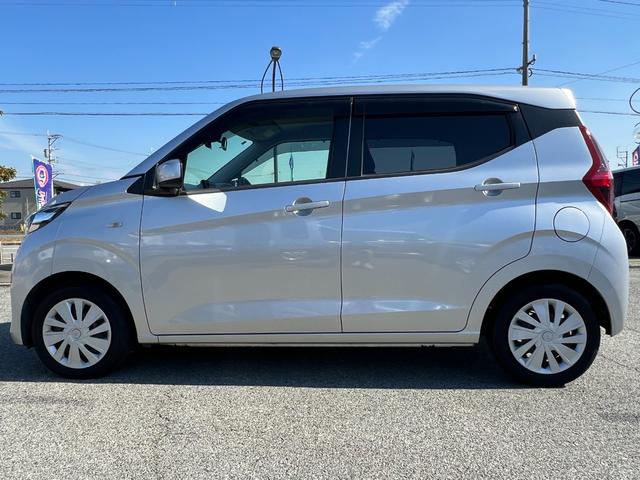 ｅＫワゴン Ｍ　純正オーディオ／ステアリングスイッチ／アイドリングストップ／セーフティーシールド／ライトレベライザー／オートライト／シートリフター／電格ミラー／前席シートヒーター／ドラレコ（前後）衝突軽減ブレーキ（8枚目）