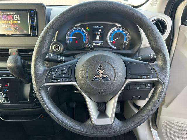 eKワゴン G 社外ナビ(フルセグTV・Bluetooth・CD・DVD・ラジオ)バックカメラ/前席シートヒータ/オートエアコン/スマートキー(2個)プッシュスタート/ステアリングスイッチ/電格ドアミラー(14枚目)