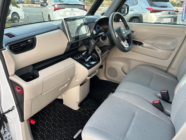 ルークス Ｘ　純正９インチナビ（フルセグＴＶ・ＢＴ・ラジオ）／アラウンドビューＭ／ドラレコ（前・車内・後）／ＥＴＣ／タッチパネルオートエアコン／プッシュスタート／左側パワー電動スライドドア／後席ロールサンシェード（41枚目）