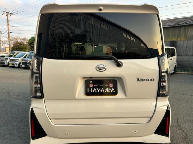 タント カスタムＸ　両側パワースライドドア／プッシュスタート／シートヒーター／バックカメラ／ステアリングスイッチ／電動パーキング／オートホールド／後席ロールサンシェード／ＬＥＤヘッドライト・フォグランプ／オートエアコン（6枚目）