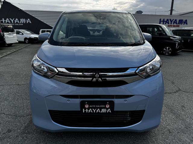 ｅＫワゴン Ｍ　オーディオ（ＣＤ・ＦＭ・ＡＭ・ＡＵＸ）ステアリングスイッチ／前席シートヒーター／オートライト／充電用ＵＳＢポート／キーレスエントリー／バックカメラ／アイドリングストップ／電格ミラー／ライトレベライザー（2枚目）