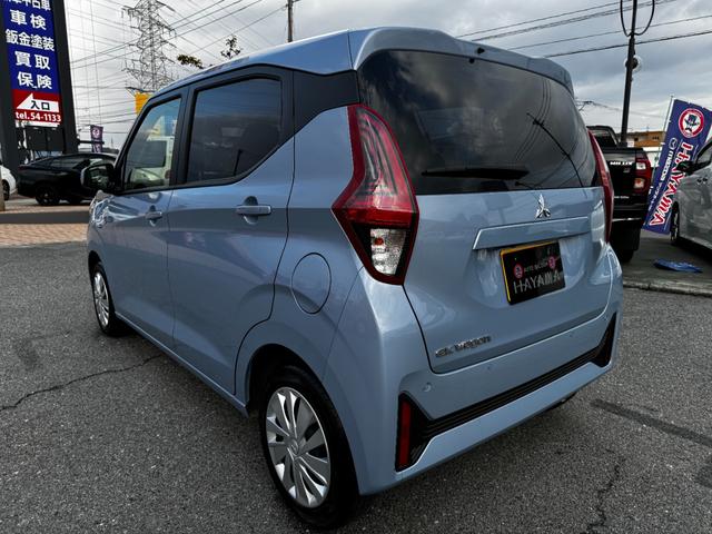 ｅＫワゴン Ｍ　オーディオ（ＣＤ・ＦＭ・ＡＭ・ＡＵＸ）ステアリングスイッチ／前席シートヒーター／オートライト／充電用ＵＳＢポート／キーレスエントリー／バックカメラ／アイドリングストップ／電格ミラー／ライトレベライザー（7枚目）