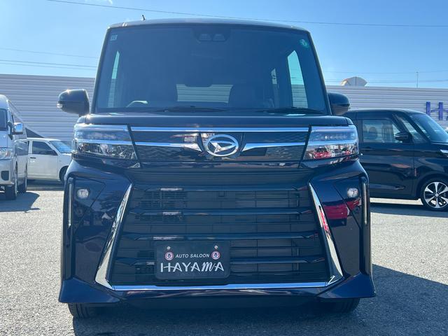 タント カスタムＸ　ＬＥＤヘッドライト／フォグランプ／スマートキー（２個）前席シートヒーター／電動パーキング／オートホールド／オートエアコン／ステアリングスイッチ／両側パワースライドドア／オート格納ドアミラー（2枚目）