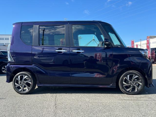 タント カスタムＸ　ＬＥＤヘッドライト／フォグランプ／スマートキー（２個）前席シートヒーター／電動パーキング／オートホールド／オートエアコン／ステアリングスイッチ／両側パワースライドドア／オート格納ドアミラー（4枚目）