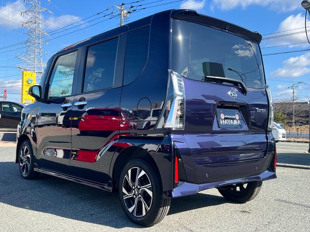 タント カスタムＸ　ＬＥＤヘッドライト／フォグランプ／スマートキー（２個）前席シートヒーター／電動パーキング／オートホールド／オートエアコン／ステアリングスイッチ／両側パワースライドドア／オート格納ドアミラー（7枚目）