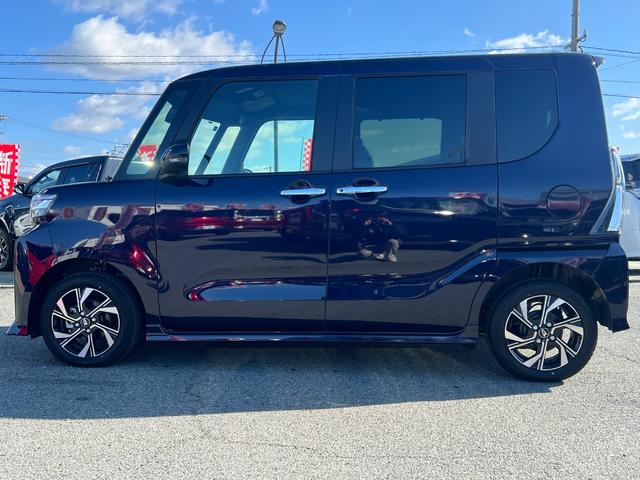 タント カスタムＸ　ＬＥＤヘッドライト／フォグランプ／スマートキー（２個）前席シートヒーター／電動パーキング／オートホールド／オートエアコン／ステアリングスイッチ／両側パワースライドドア／オート格納ドアミラー（8枚目）