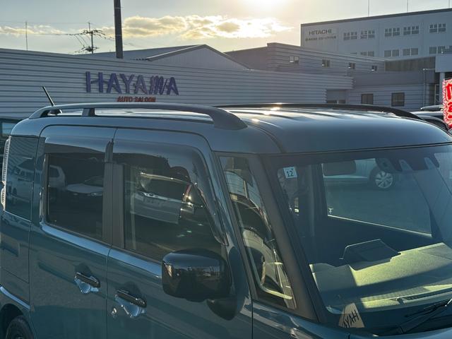 スペーシアベース ＸＦ　純正８インチナビ（フルセグＴＶ／ＣＤ／ＤＶＤ／ＢＴ／ラジオ／ＳＤ）／ステアリングスイッチ／ＥＴＣ／片側パワースライドドア／前席シートヒーター／リヤサーキュレーター／全方位モニター／ルーフレール（56枚目）