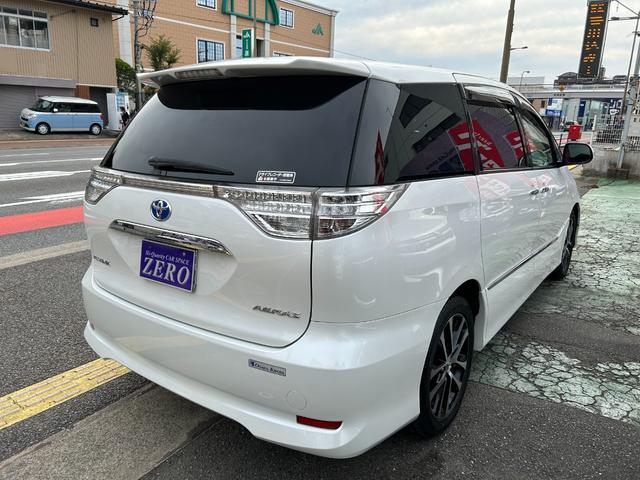 エスティマ アエラス　プレミアムエディション　ナビ／ＴＶ／Ｂカメラ／Ｂｌｕｅｔｏｏｔｈ／後席モニター／両側自動ドア／社外ハンドル／ハーフレザー／運転席Ｐシート／全国対応２年保証（23枚目）