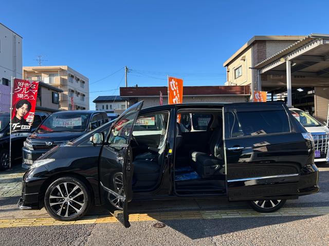 エスティマ アエラス プレミアムエディション フロントモデリスタ/ナビ/Bカメラ/クルコン/ハーフレザーシート/7人乗りオットマン/Pシート HIDライト/スマートキー/18AW/両側自動ドア/全国対応2年保証(2枚目)