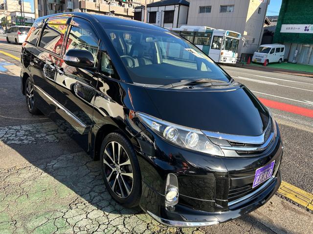エスティマ アエラス プレミアムエディション フロントモデリスタ/ナビ/Bカメラ/クルコン/ハーフレザーシート/7人乗りオットマン/Pシート HIDライト/スマートキー/18AW/両側自動ドア/全国対応2年保証(19枚目)