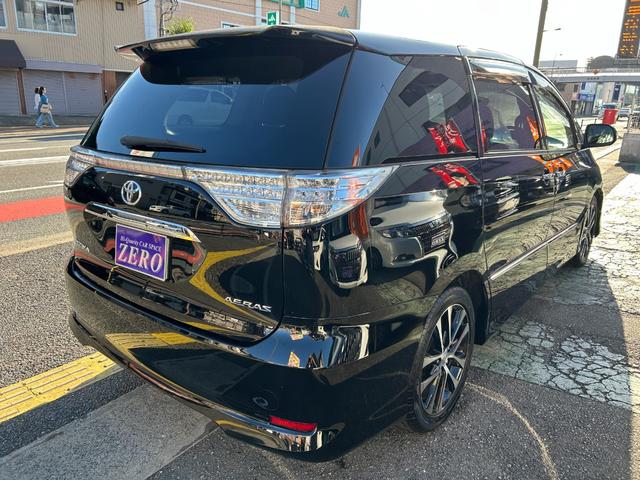 エスティマ アエラス プレミアムエディション フロントモデリスタ/ナビ/Bカメラ/クルコン/ハーフレザーシート/7人乗りオットマン/Pシート HIDライト/スマートキー/18AW/両側自動ドア/全国対応2年保証(20枚目)