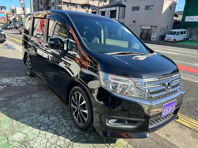 ステップワゴンスパーダ Ｚ　クールスピリット　９型ＳＤナビ　ＴＶ　Ｂカメラ　Ｂｌｕｅｔｏｏｔｈオーディオ　８人乗り　スマートキー　ＨＩＤライト　ＥＴＣ　１７ＡＷ　両側自動ドア　全国対応２年保証（17枚目）