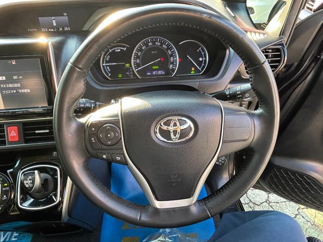 エスクァイア ハイブリッドGi エアロ/9型SDナビ/TV/Bカメラ/Bluetoothオーディオ/後席モニター/クルーズコントロール/革シートヒーター/7人乗/LEDライト/17AW/両側自動ドア/2年保証(36枚目)